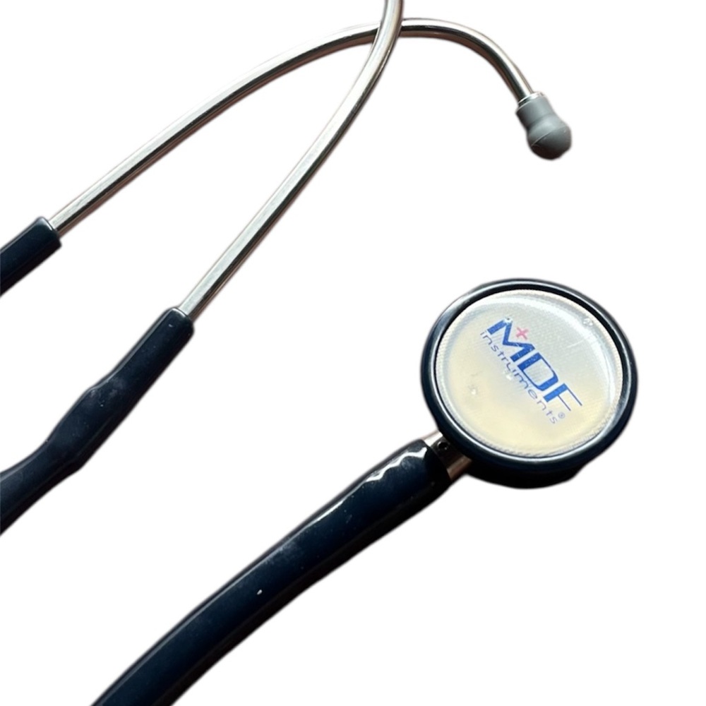 Professional Navy Stethoscope by MDF